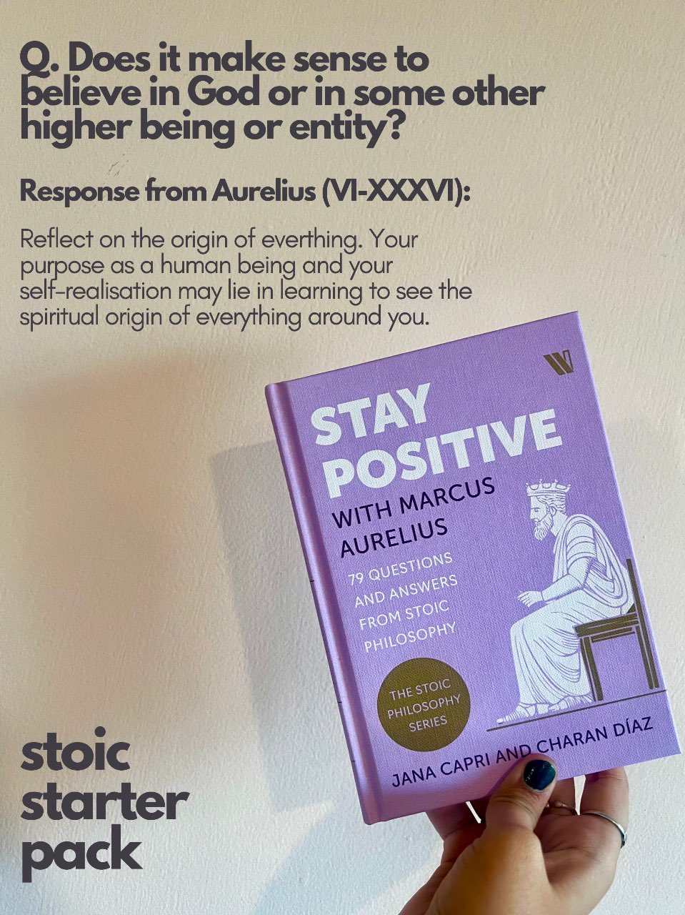 Stoic Wisdom Meets Modern Psychology in New Book Stay Positive with Marcus Aurelius