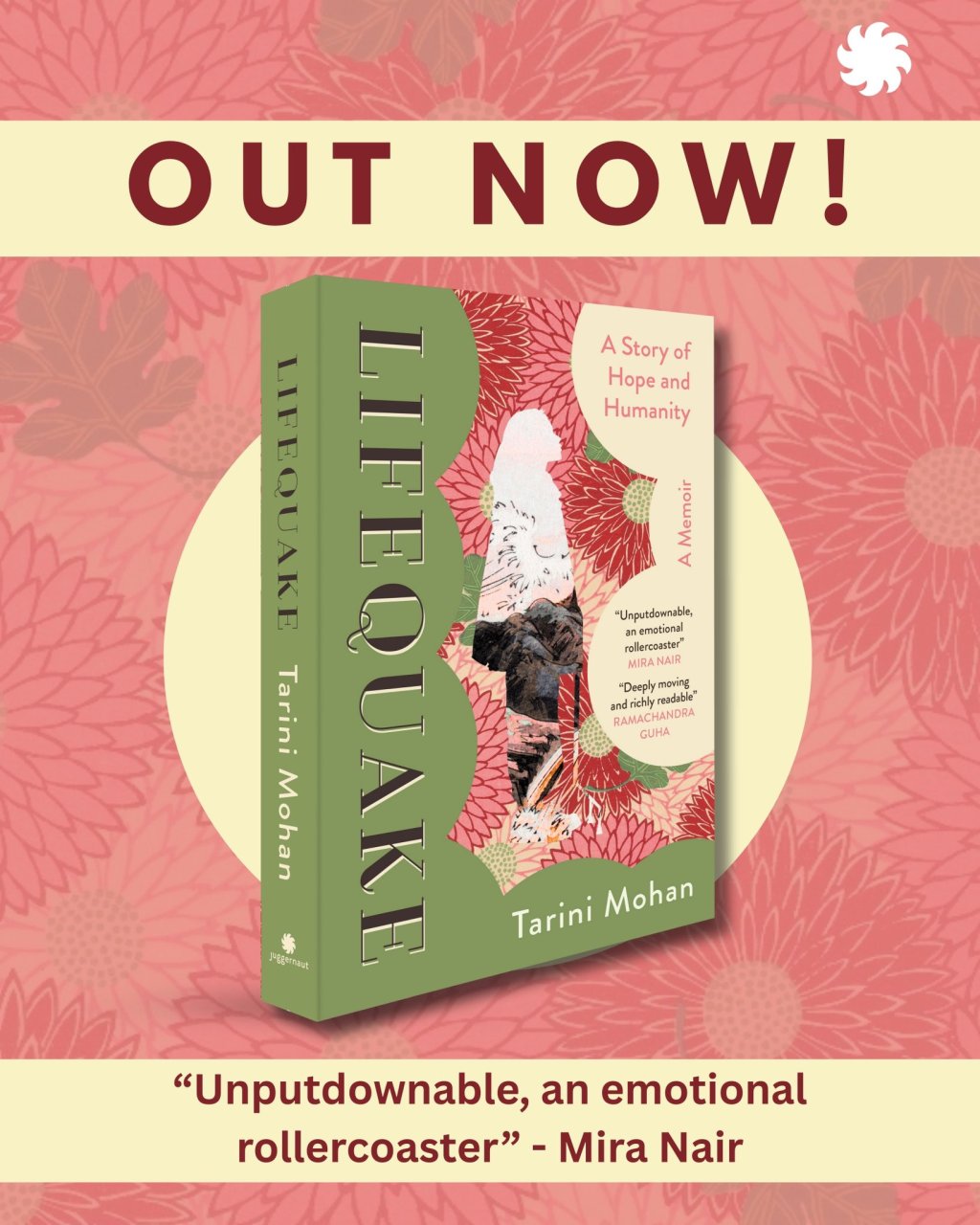 Lifequake by Tarini Mohan: A Memoir of Catastrophe, Courage, and Starting&nbsp;Over