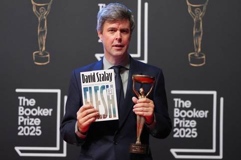 David Szalay’s Flesh Wins the 2025 Booker&nbsp;Prize