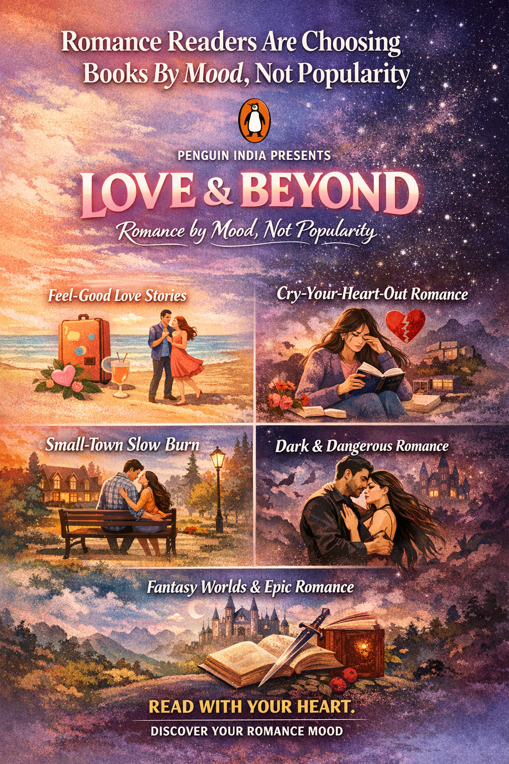 Romance Readers Are Choosing Books by Mood, Not&nbsp;Popularity