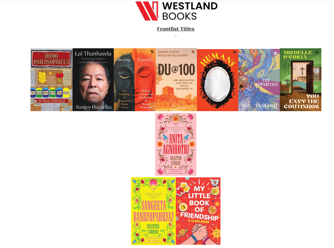 Westland Books announces August 2026 lineup featuring new works across genres