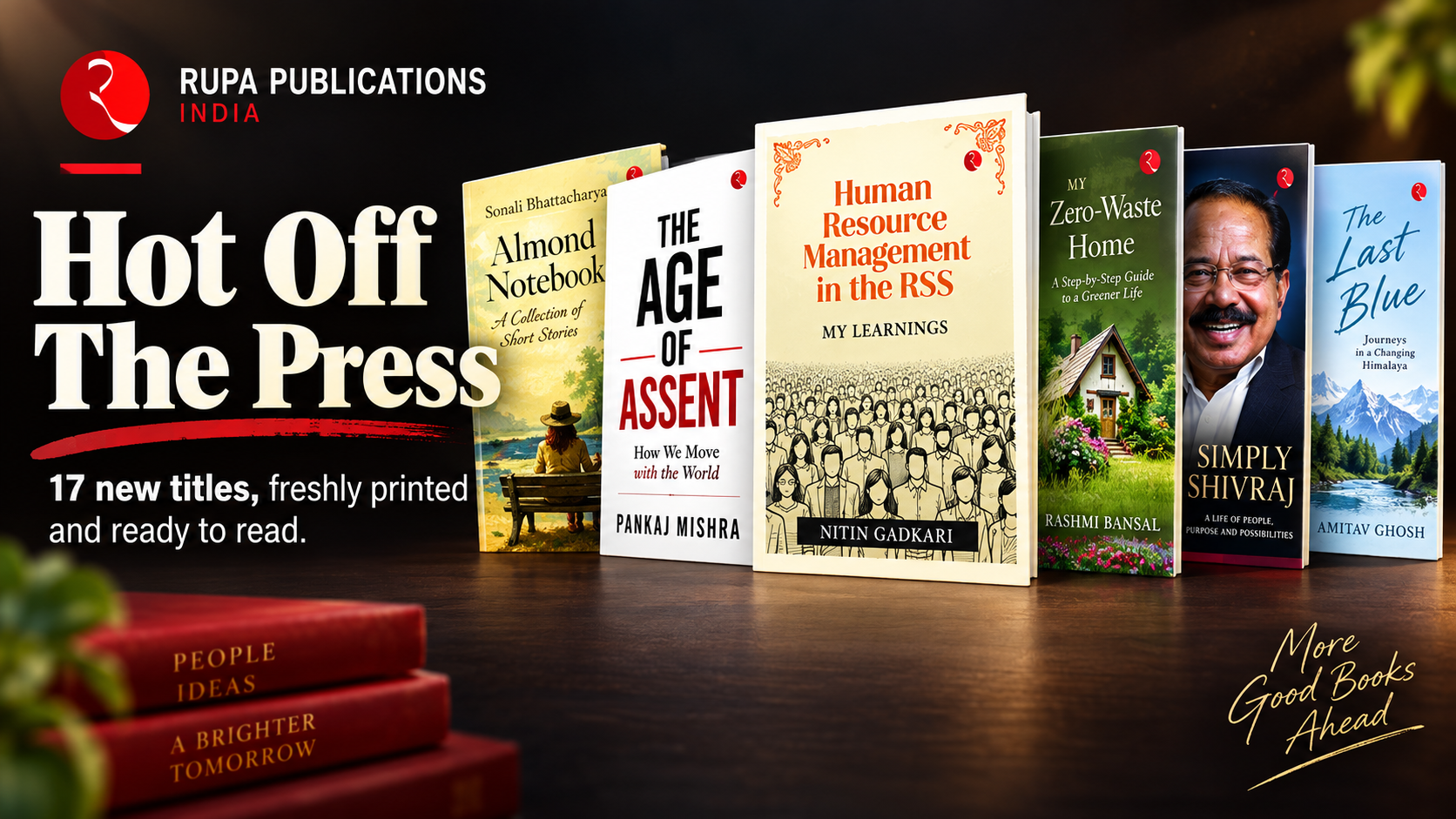 From Gadkari on RSS Management to Ruskin Bond’s Dreams: New Books Span Politics, Policy and Personal Journeys